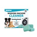 Washing Machine Cleaning Tablets Removing Mold Stains & Pet Hair Eliminating Odours Prevent Bacterial Growth Washer Tank Cleanser